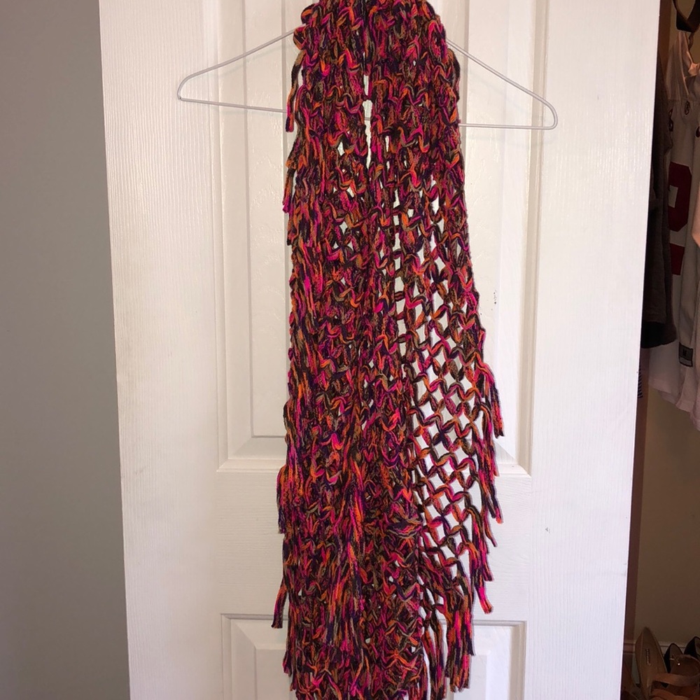 multi colored infinity scarf
